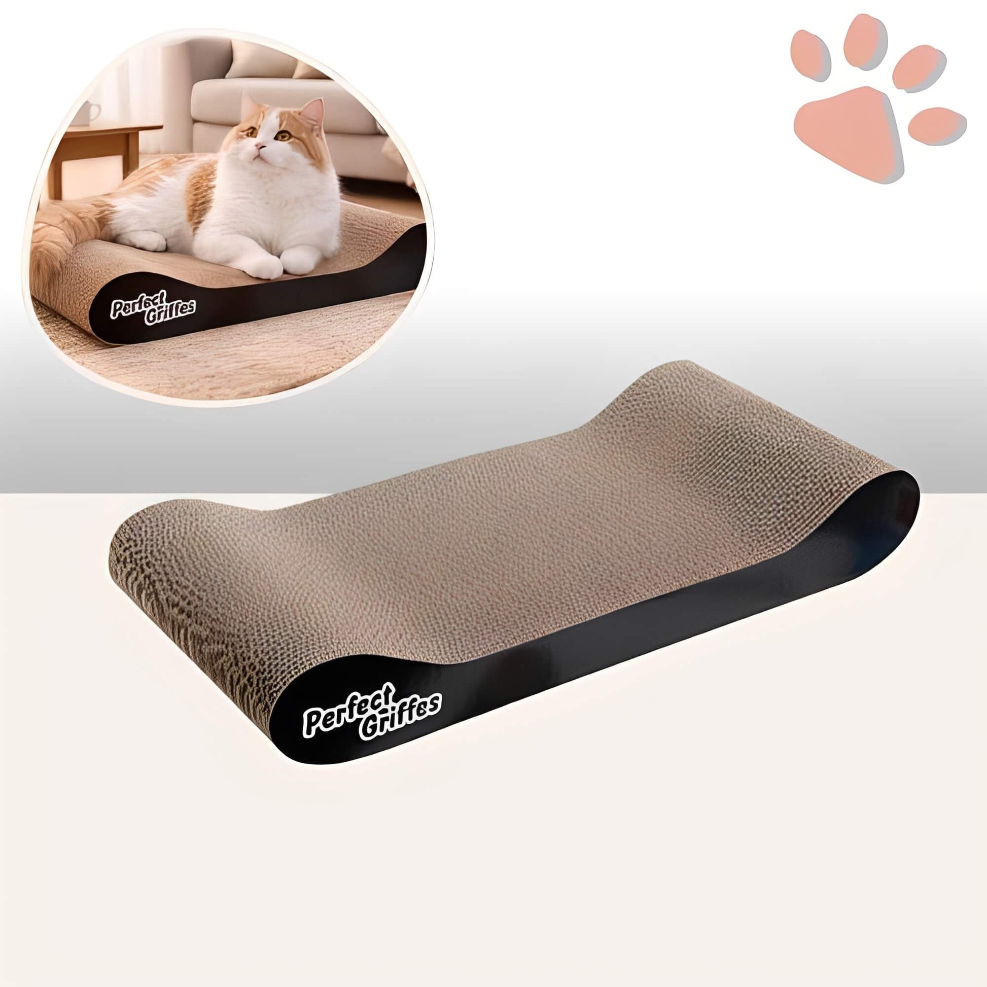 griffoir pour chat forme sofa JujuLukisofaStratch variante