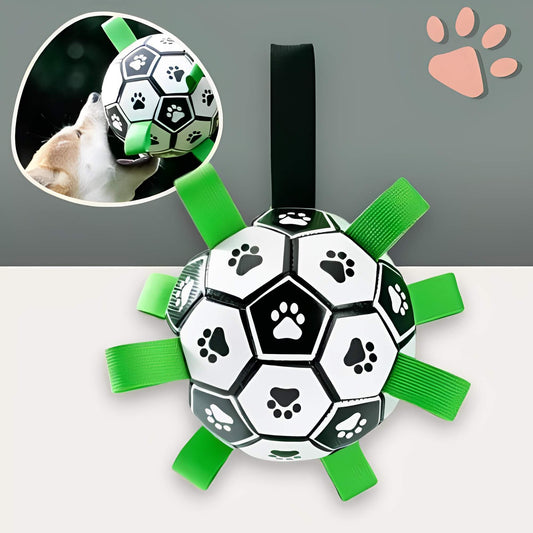 jouet pour chien ballon de foot la niche de jules JujuGripball variante