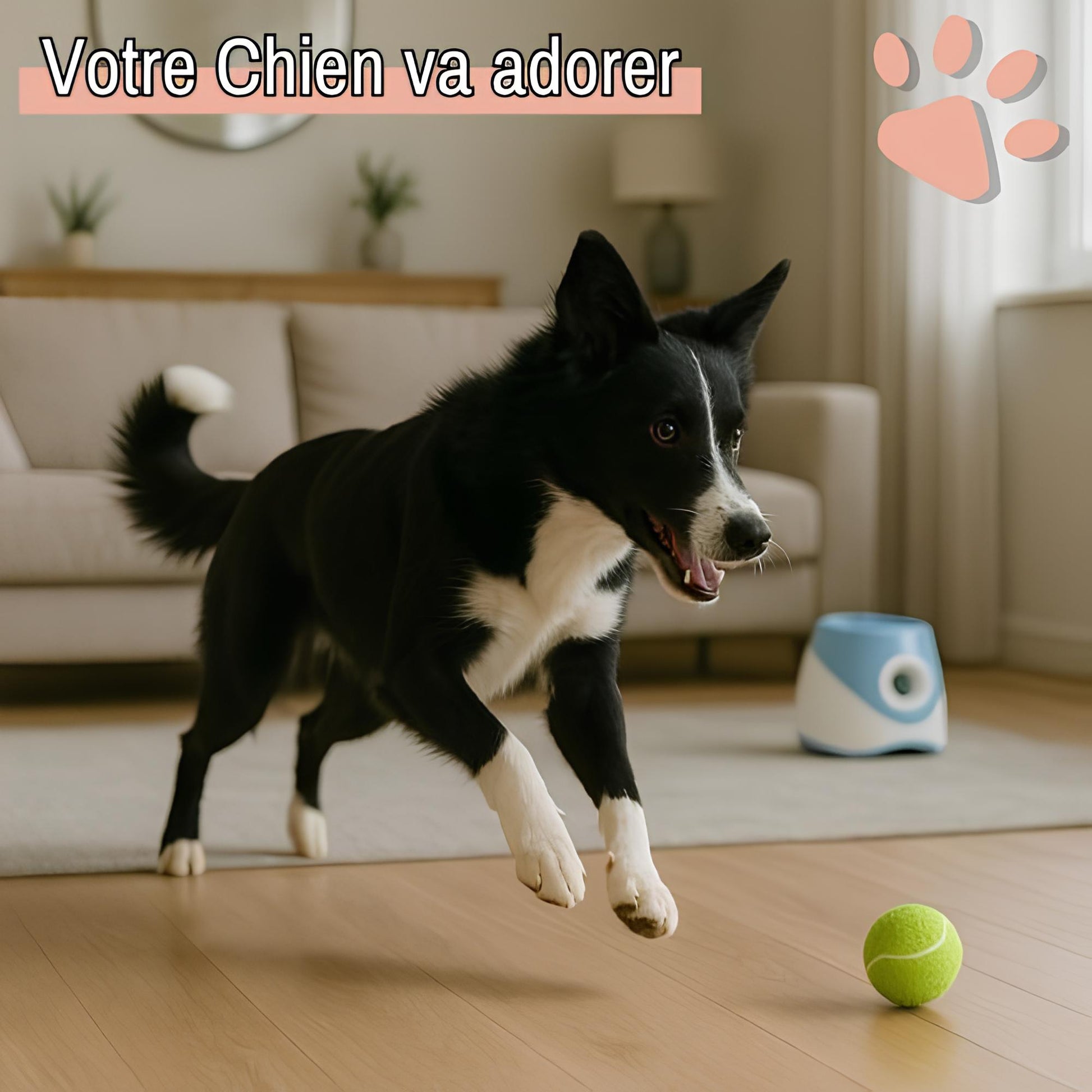 jouet pour chien lanceur de balle jujulaunchball la niche de jules amusant