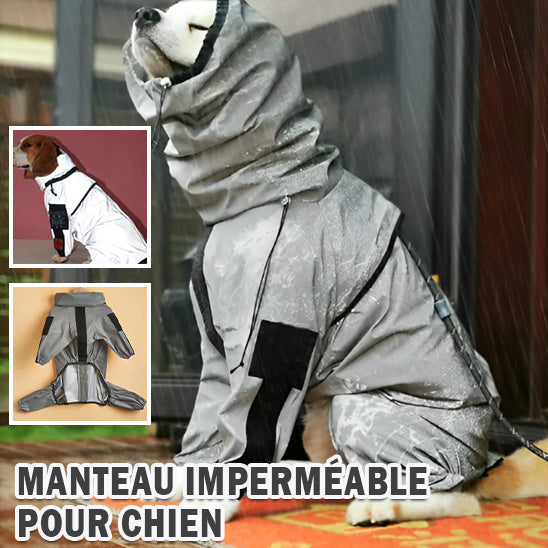 manteau imperméable pour chient réfléchissant la niche de jules jujuimper imperméable