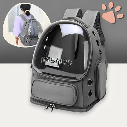 sac a dos jujucatpack transport chat capsule gris