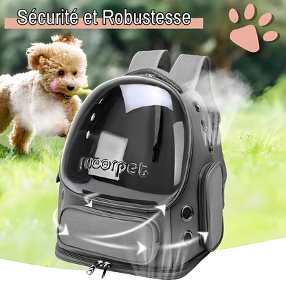 sac a dos jujucatpack transport chat capsule securite robustesse