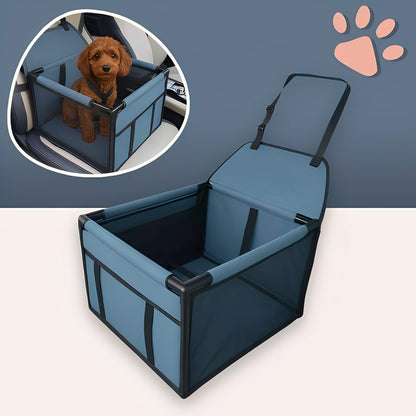 siege auto pour chien la niche de jules JuJuDriveSeat variante bleu