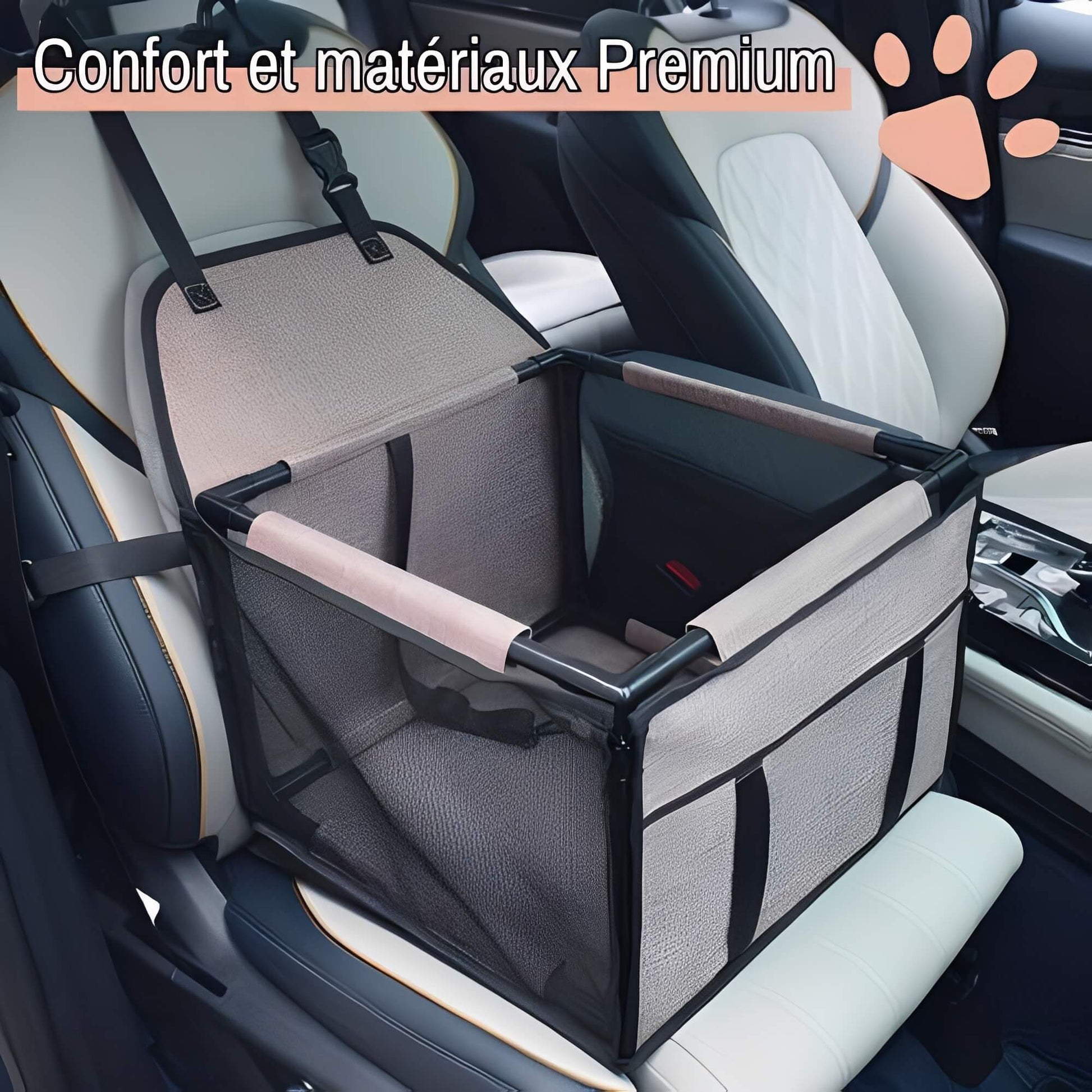 siege auto pour chien la niche de jules JuJuDriveSeat confort materiaux premium